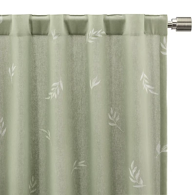 Verona Back-Tab/Rod-Pocket Curtain