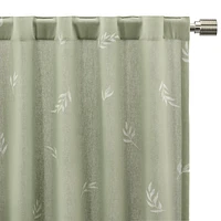 Verona Back-Tab/Rod-Pocket Curtain