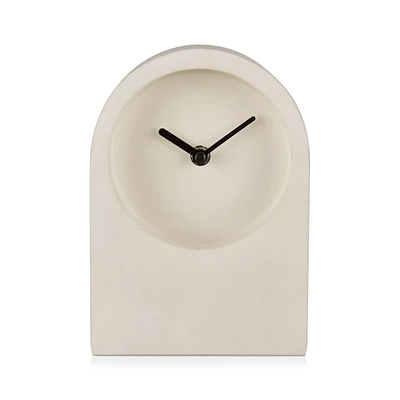 Cement Table Clock