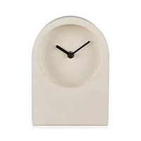 Cement Table Clock