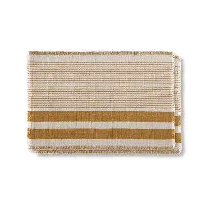 Set of 2 Striped Placemats