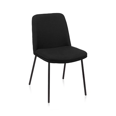 Fabric and Metal Dining Chair