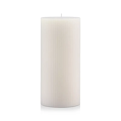 Tall Ribbed Candle
