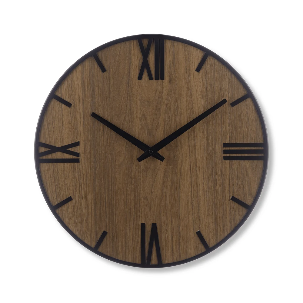 Walnut Wall Clock