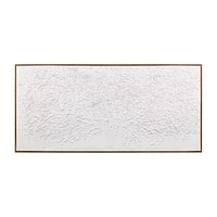 White Tree Oil Painted Framed Art