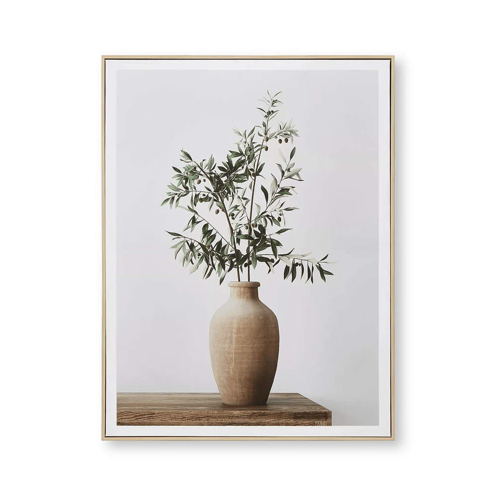 Stems in Vase Framed Art