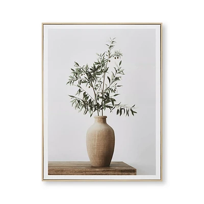 Stems in Vase Framed Art