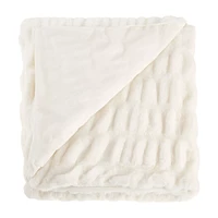 Rushed Plush Throw
