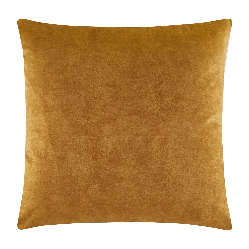 Ochre Balmore Decorative Pillow