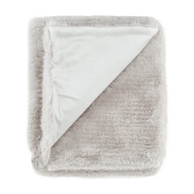 Maddox Faux Fur Throw