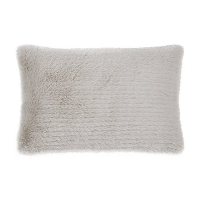 Maddox Faux Fur Decorative Lumbar Pillow