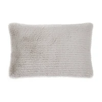 Maddox Faux Fur Decorative Lumbar Pillow