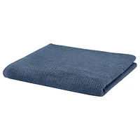 Blue Textured Bath Towel