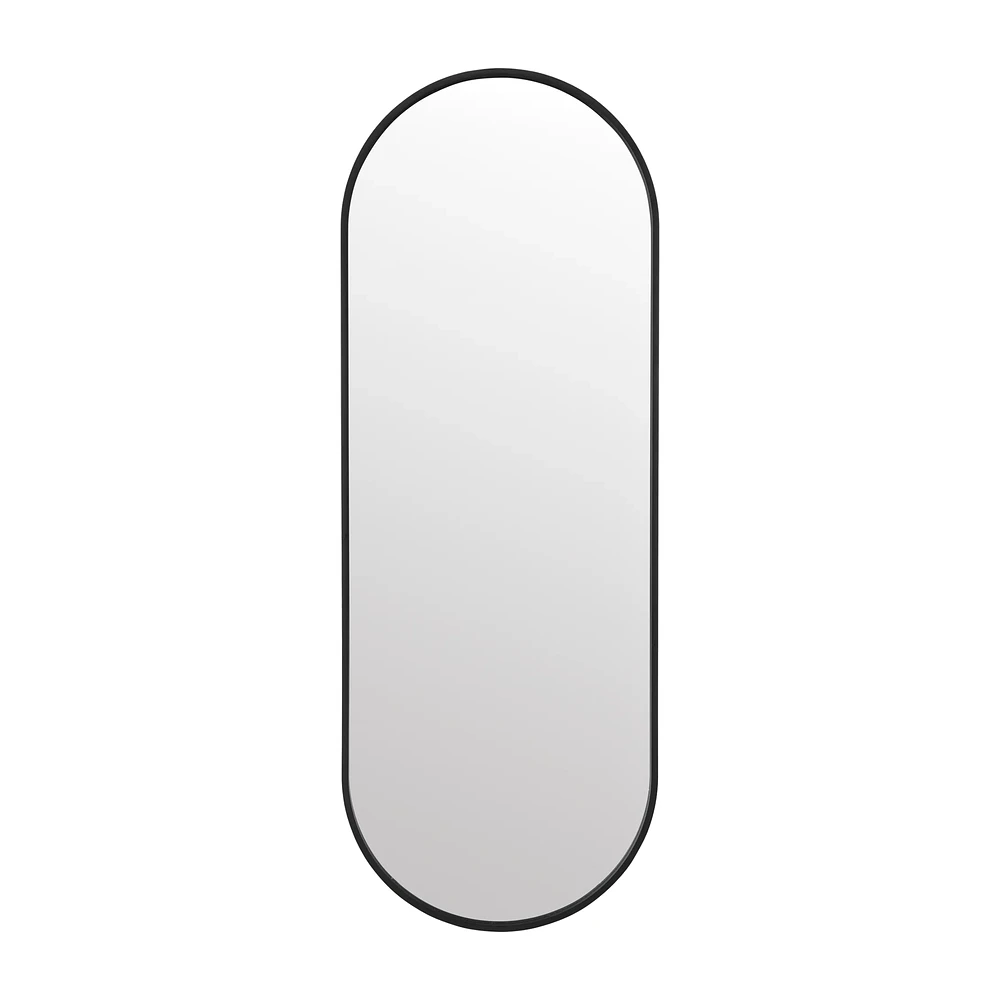 Oval Framed Mirror