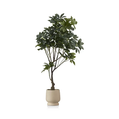 Artificial Tree in Ceramic Pot