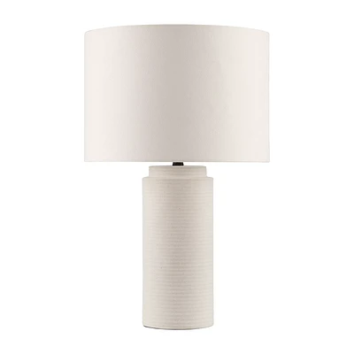 Textured Ceramic Table Lamp