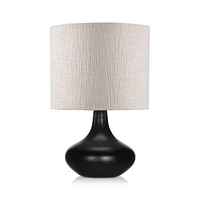 Ceramic Hourglass Table Lamp