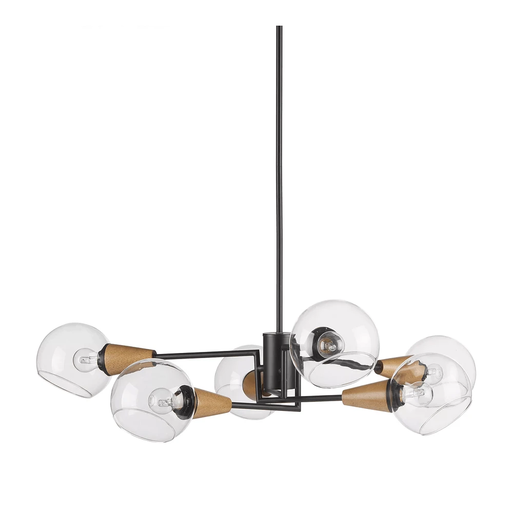 Multi Glass Globe Ceiling Lamp