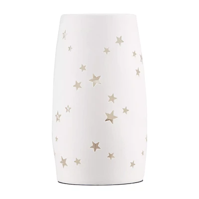 Star Cutout Ceramic Table Lamp