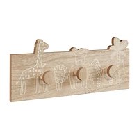 Animal Theme 3 Wall Hooks
