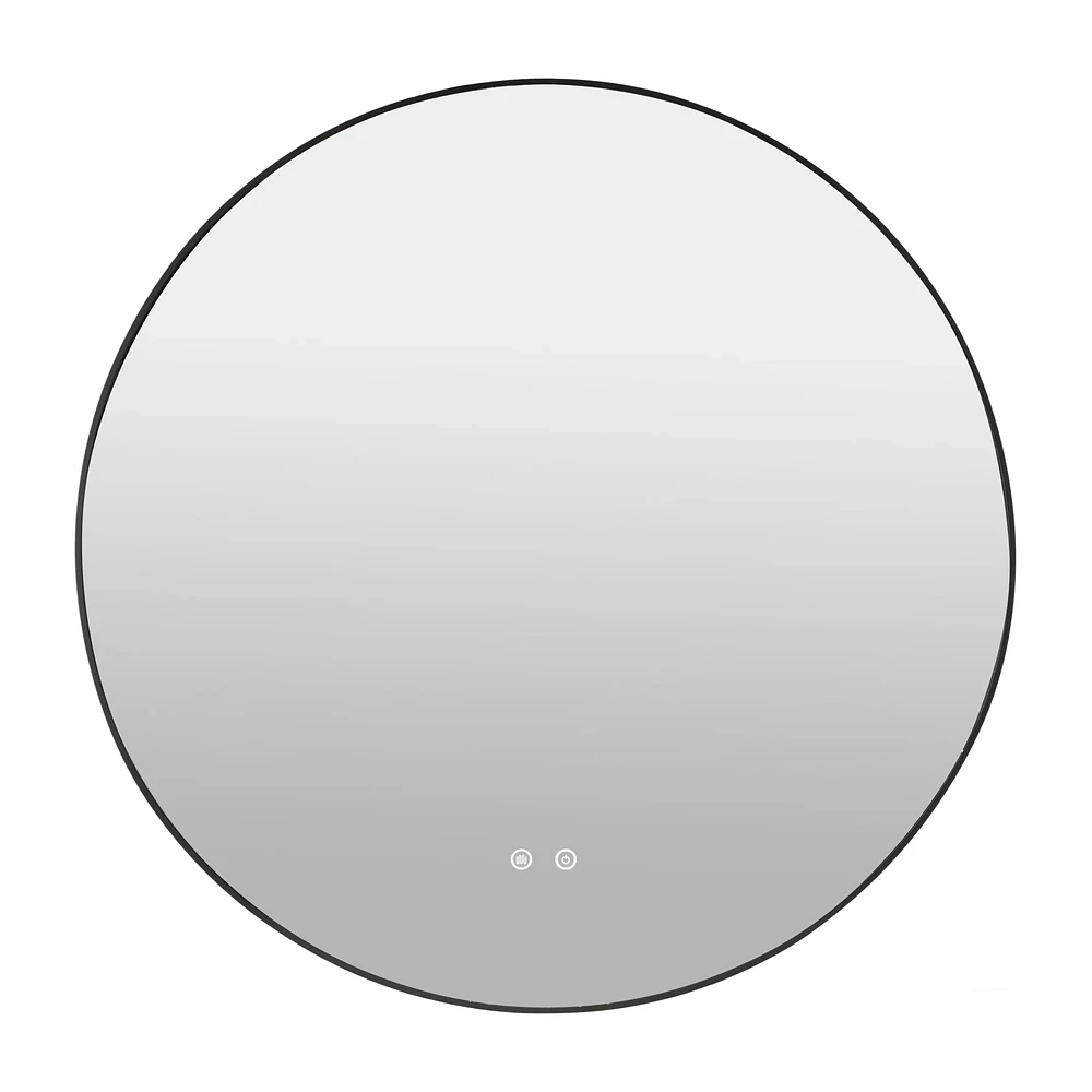 Round LED Light Up Mirror