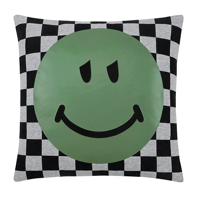 Nice Smiley Face Decorative Pillow