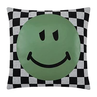 Nice Smiley Face Decorative Pillow