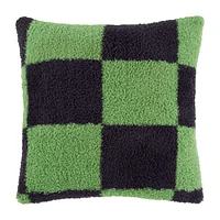 Damo Soft Checkered Throw Pillow