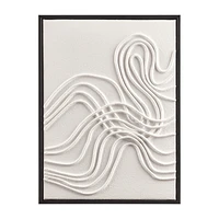 3D Tangled Lines Abstract Art