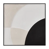 Abstract Circles Framed Art
