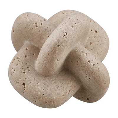 Decorative Speckled Ceramic Knot