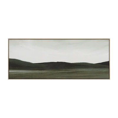 Green Mountains Framed Art