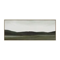 Green Mountains Framed Art