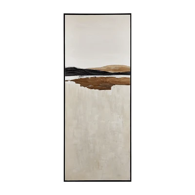 Horizon Abstract Framed Art