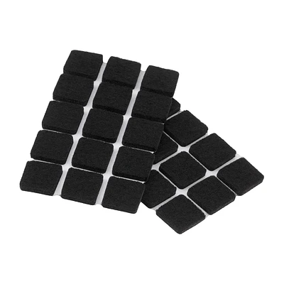 Set of 30 Square Felt Floor Protectors