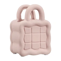 Pink Ceramic Purse