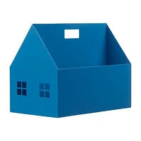 House-shaped metal basket