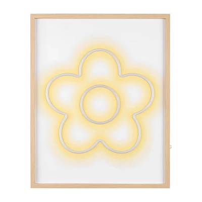 Floral LED Neon Wall Decoration