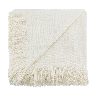 Off White Mabel Throw
