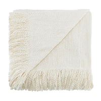 Off White Mabel Throw