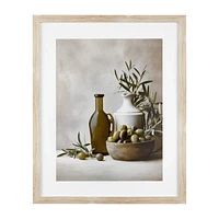 Olives and Vases Framed Art