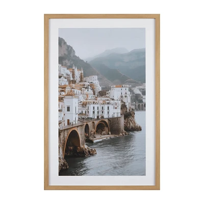 Coastal View Framed Art