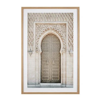 Close-up Door Framed Art