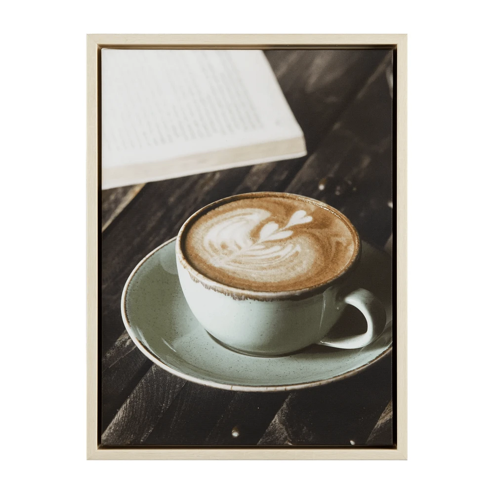 Coffee Mug Framed Canvas