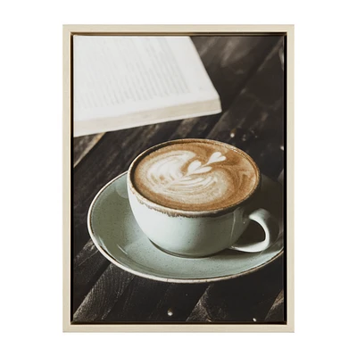 Coffee Mug Framed Canvas