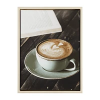 Coffee Mug Framed Canvas