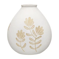 Decorative Engraved Stems Table Vase