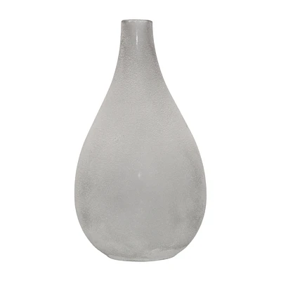 Frosted Glass Table Vase