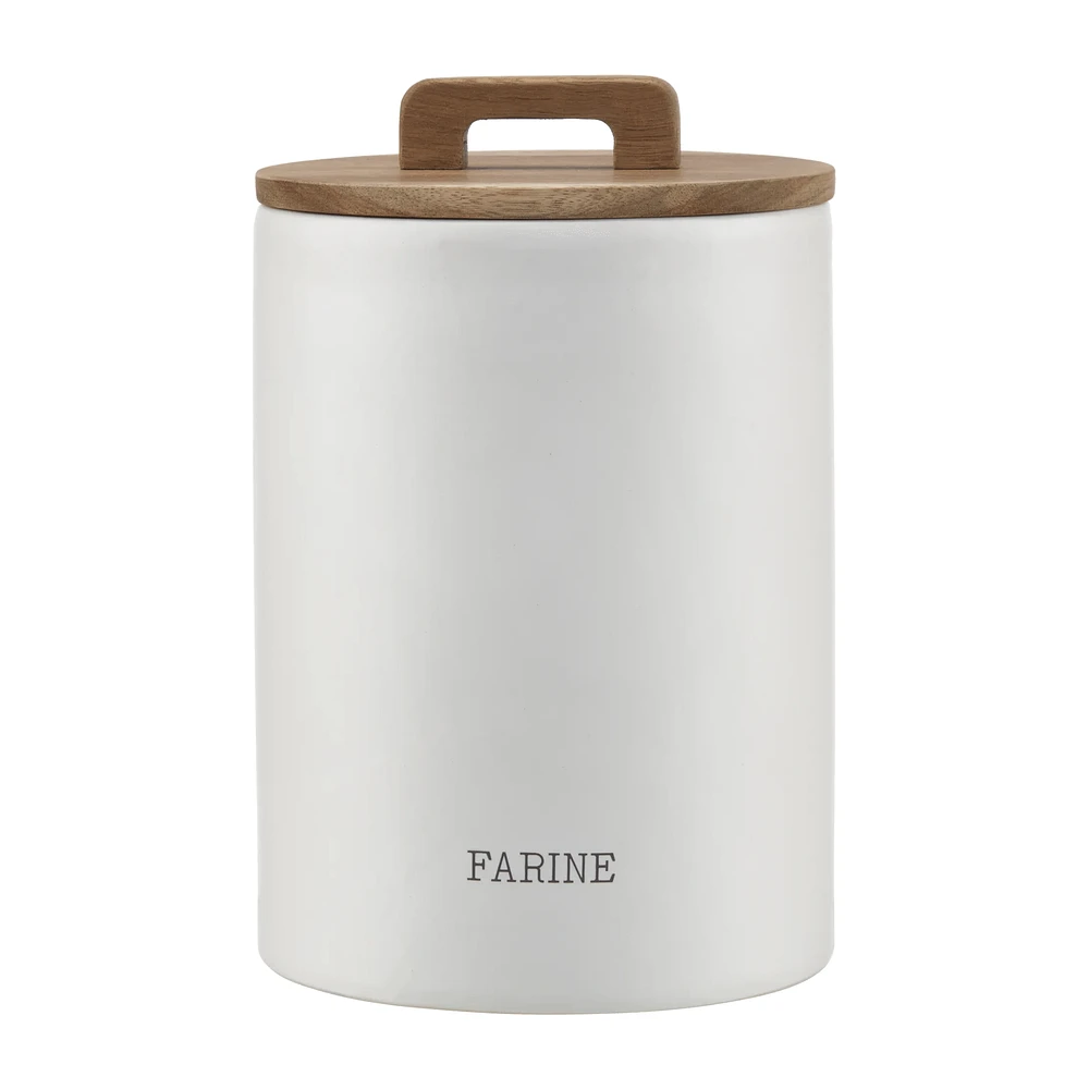 Ceramic Flour Jar