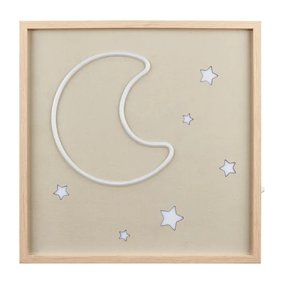 Moon & Stars Neon Wall Art